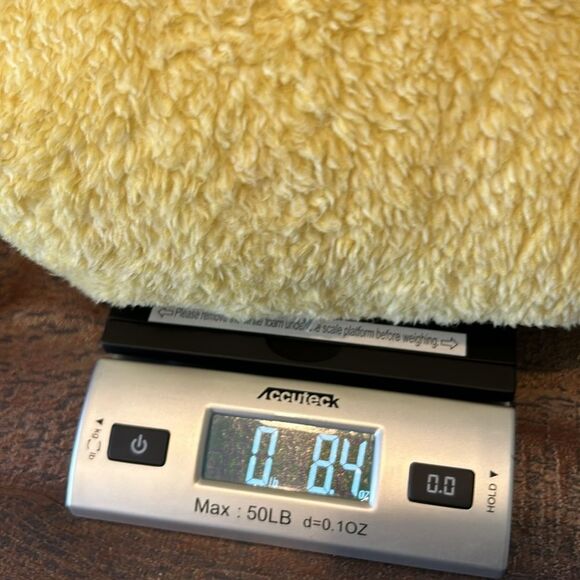 NWT Arizona Jean Co Women's Yellow Fleece Cropped Pullover Jacket Size Small - Picture 9 of 9